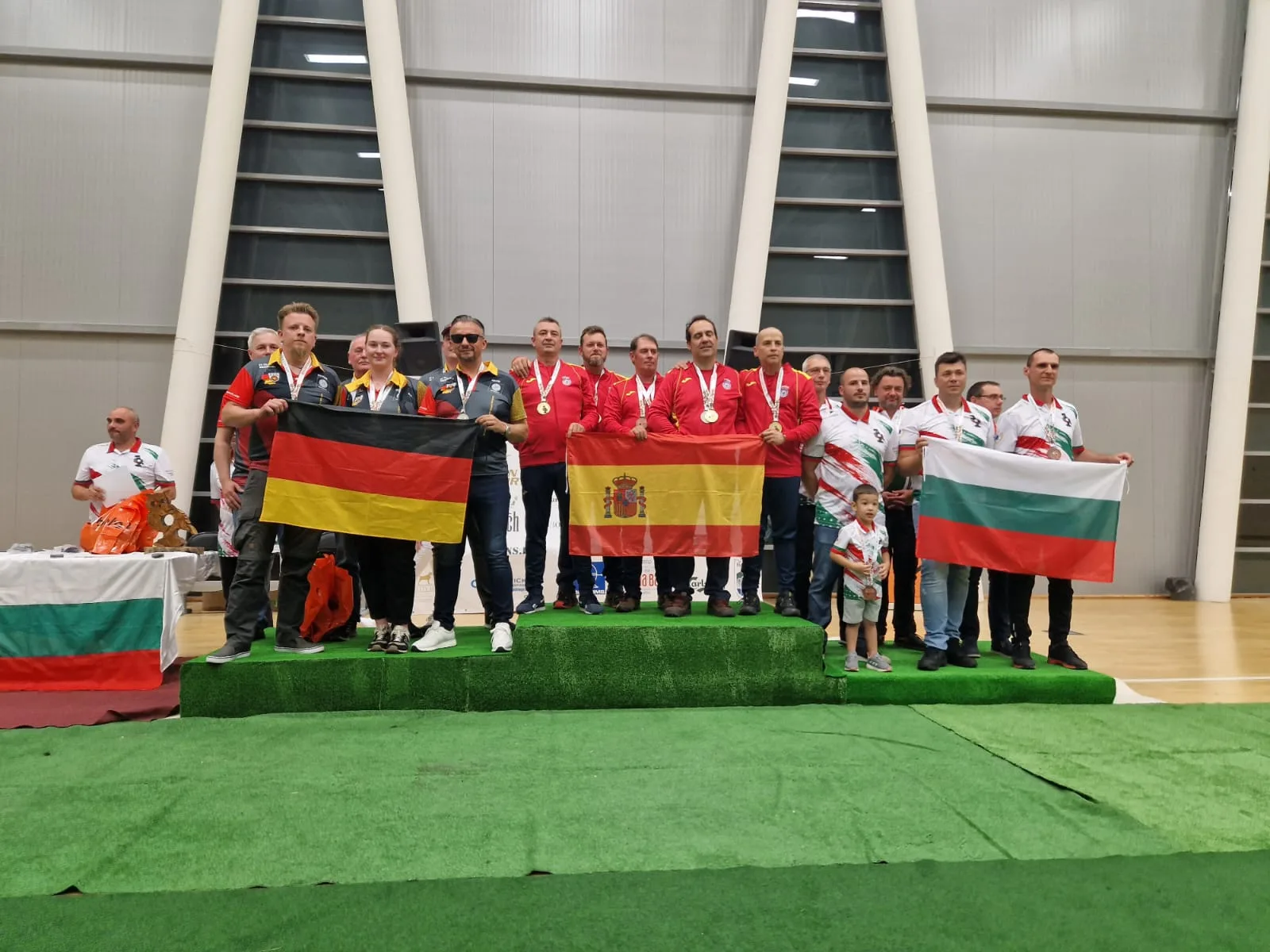 España se proclama campeona de Europa de Field Target en PCP y tercera en Pistón